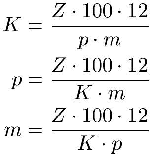 Zinsrechnung Formeln Und Beispiele
