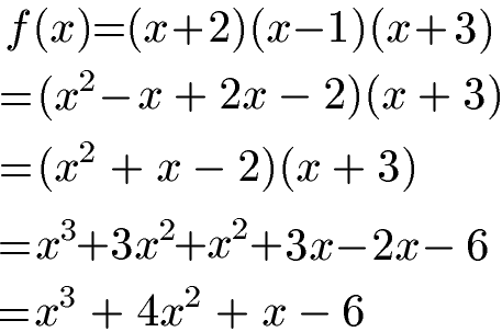 Normalform Beispiel 3 kubische Funktion