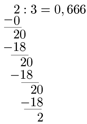 Periodische Dezimalzahlen Beispiel 1