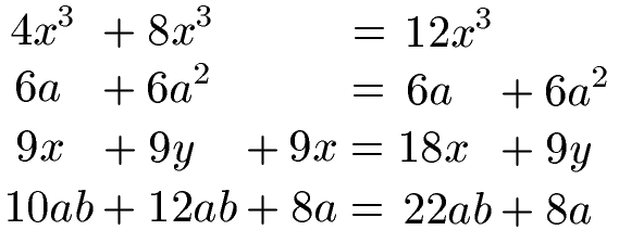 Potenzen Addition und Subtraktion Beispiel 1 Lösung