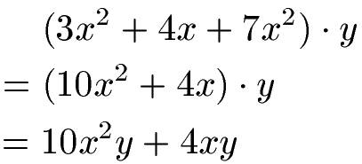 Potenz in Klammer Beispiel 3