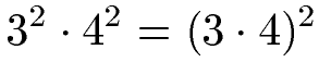 Potenzen multiplizieren mit ungleicher Basis und Zahlen