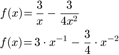 Potenzregel Beispiel 4