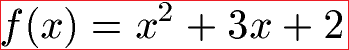 Produktdarstellung / Produktschreibweise Beispiel 1 quadratische Funktion Aufgabe