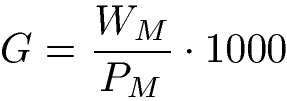 Promillerechnung Formel / Gleichung