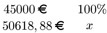 Prozentrechnung und Zinsrechnung Beispiel 1b