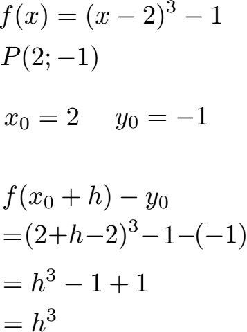 Punktsymmetrie zu einem Punkt Beispiel 1 Lösung Teil 1