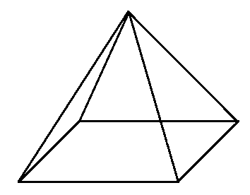 Pyramide quadratisch