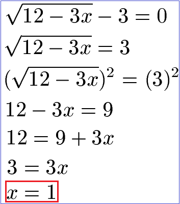 Quadratwurzel Beispiel 1 Rechnung