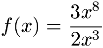 Quotientenregel Beispiel 3 Aufgabe