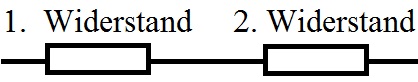 Reihenschaltung / Serienschaltung Widerstände Erklärung 1
