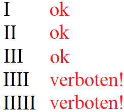 Romische Zahlen Umrechnen Und Tabelle