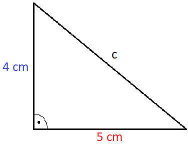 Satzgruppe des Pythagoras Beispiel 1 Aufgabe