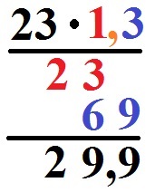 Schriftlich multiplizieren Beispiel 2