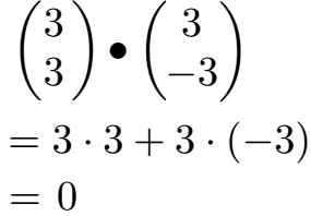 Skalarprodukt Beispiel 1 Lösung 1