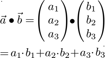 Skalarprodukt Raum Formel