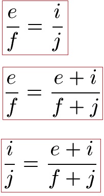 3. Strahlensatz Formeln / Gleichungen