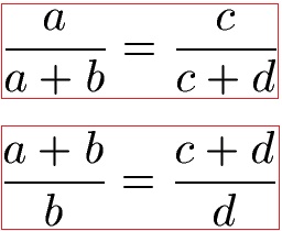 1. Strahlensatz Formel / Gleichung Teil 2