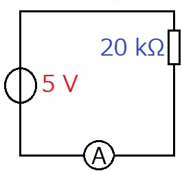 Strom messen Beispiel 1
