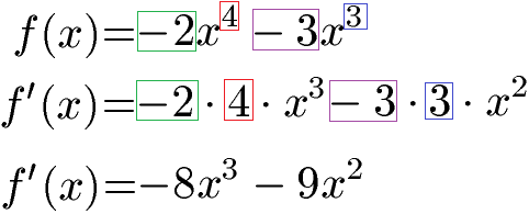 Summenregel Beispiel 3 mit Potenzregel