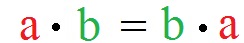 Vertauschungsgesetz Formel Multiplikation