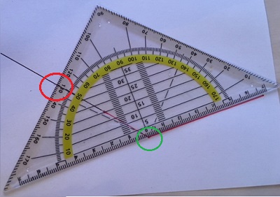 Winkel messen Beispiel 2.4