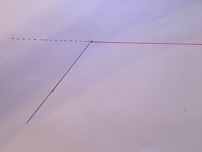 Winkel zeichnen Geodreieck Beispiel 3.3