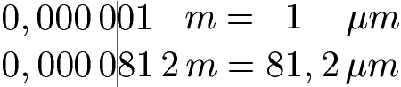 Zehnerpotenzen Präfix Beispiel 3