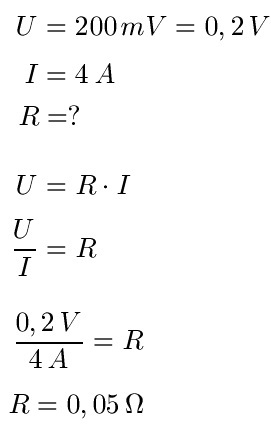 Elektrizität Grundlagen Beispiel 2