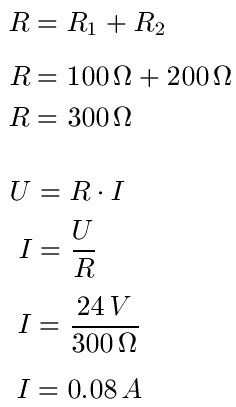 Ohmsches Gesetz Beispiel 3 Berechnung